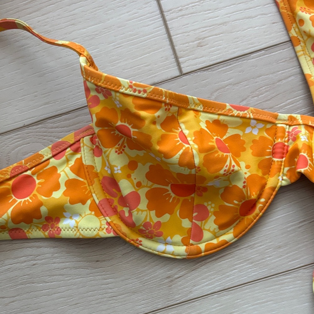 Blackbough Floral Yellow Bikini - Picture 4 of 5